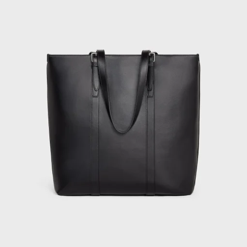 CABAS WITH BUCKLE in SMOOTH CALFSKIN