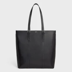 CABAS WITH BUCKLE in SMOOTH CALFSKIN