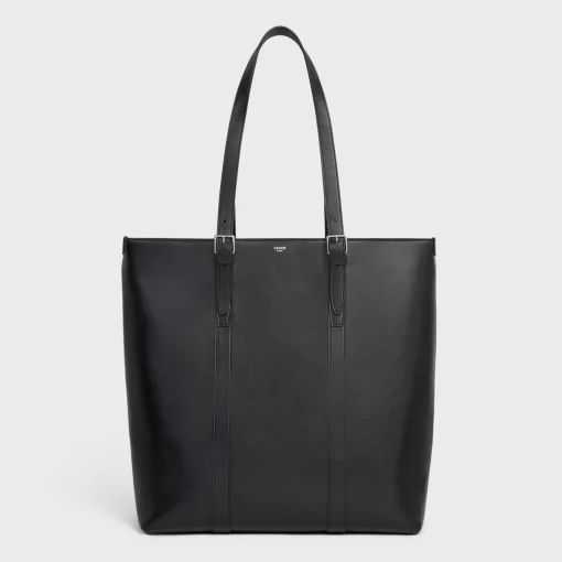 CABAS WITH BUCKLE in SMOOTH CALFSKIN