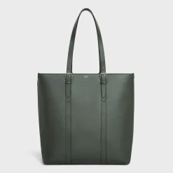 CABAS WITH BUCKLE in SMOOTH CALFSKIN