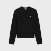 cable-knit triomphe sweater in cashmere