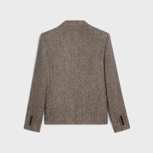 Campbell jacket in Donegal wool
