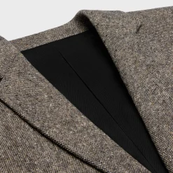 Campbell jacket in Donegal wool