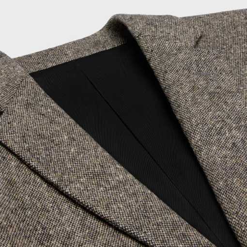 Campbell jacket in Donegal wool