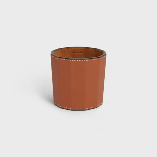 CANDLE CASE IN SMOOTH CALFSKIN