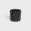 Candle Case in Triomphe Canvas and Calfskin