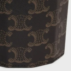 Candle Case in Triomphe Canvas and Calfskin