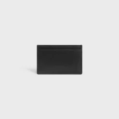 CARD HOLDER CUIR TRIOMPHE IN SHINY CALFSKIN