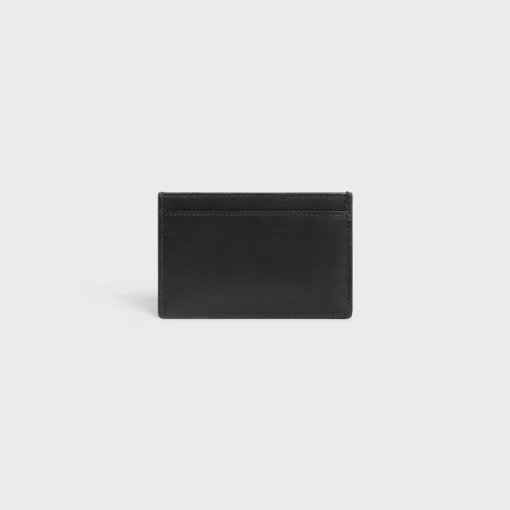 CARD HOLDER CUIR TRIOMPHE IN SHINY CALFSKIN