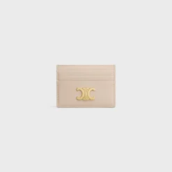 CARD HOLDER TRIOMPHE in Shiny calfskin