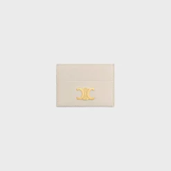 CARD HOLDER TRIOMPHE in Shiny calfskin