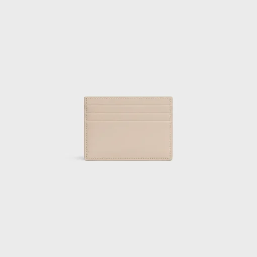 CARD HOLDER TRIOMPHE in Shiny calfskin