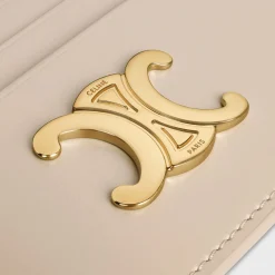 CARD HOLDER TRIOMPHE in Shiny calfskin