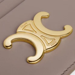 CARD HOLDER TRIOMPHE in Shiny calfskin