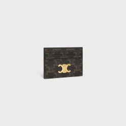 CARD HOLDER TRIOMPHE in Triomphe Canvas
