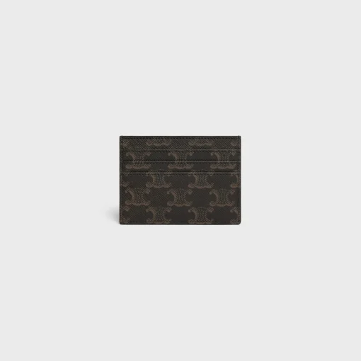 CARD HOLDER TRIOMPHE in Triomphe Canvas