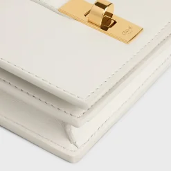 16 CARD HOLDER WITH FLAP in SHINY CALFSKIN