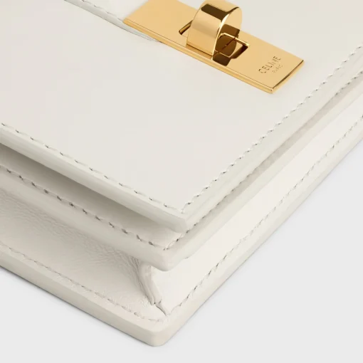 16 CARD HOLDER WITH FLAP in SHINY CALFSKIN