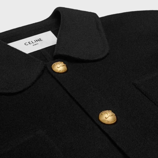 cardigan jacket in double faced cashmere