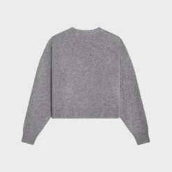 cardigan with gourmettes in heritage cashmere