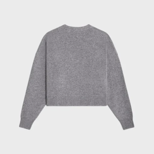 cardigan with gourmettes in heritage cashmere