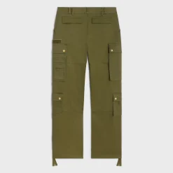 cargo pants in cotton linen