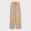 cargo pants in cotton twill