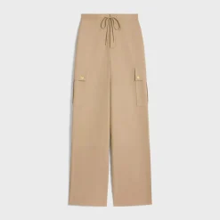 cargo pants in cotton twill