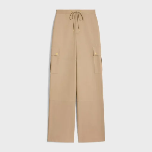 cargo pants in cotton twill