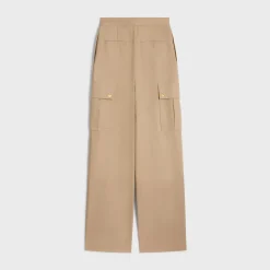 cargo pants in cotton twill