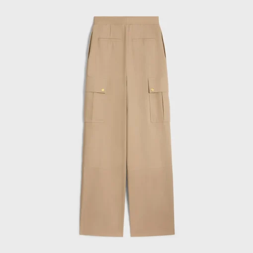 cargo pants in cotton twill