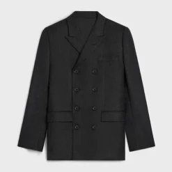 carnaby jacket in striped flannel
