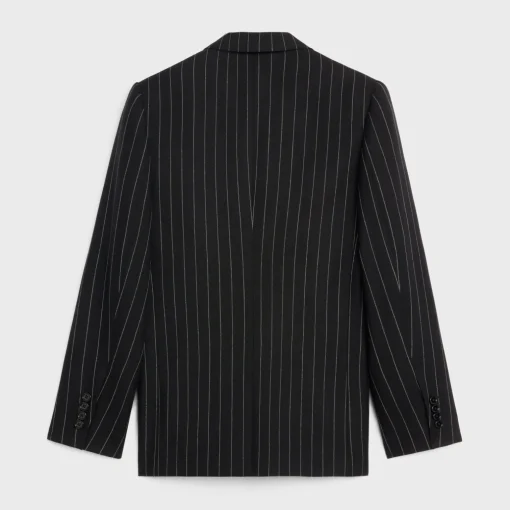 carnaby jacket in striped virgin wool