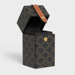 Case 1 Perfume 200ML in Triomphe Canvas and Natural Calfskin