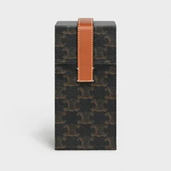 Case 1 Perfume 200ML in Triomphe Canvas and Natural Calfskin
