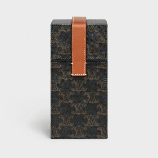 Case 1 Perfume 200ML in Triomphe Canvas and Natural Calfskin