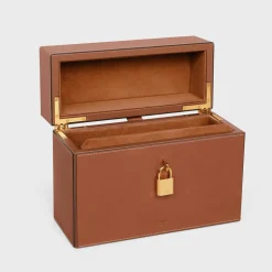 Case 3 Perfumes 200ML in Natural Calfskin