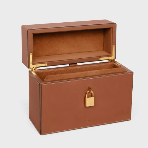 Case 3 Perfumes 200ML in Natural Calfskin