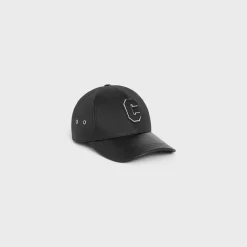 casquette baseball college agneau grainé