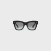 Cat Eye S004 Sunglasses in Acetate with Polarized Lenses
