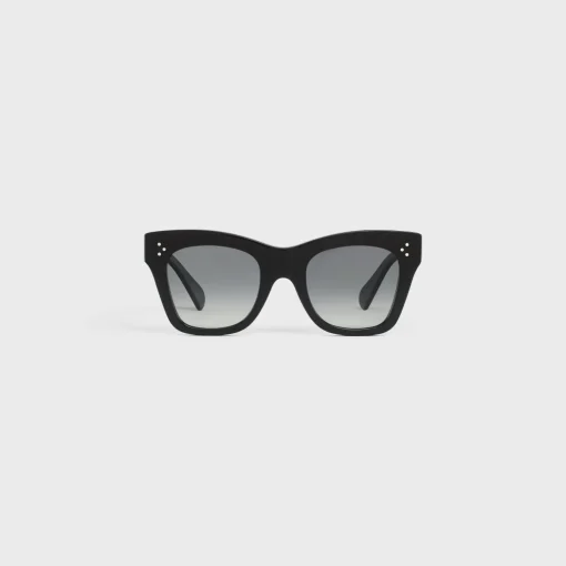 Cat Eye S004 Sunglasses in Acetate with Polarized Lenses