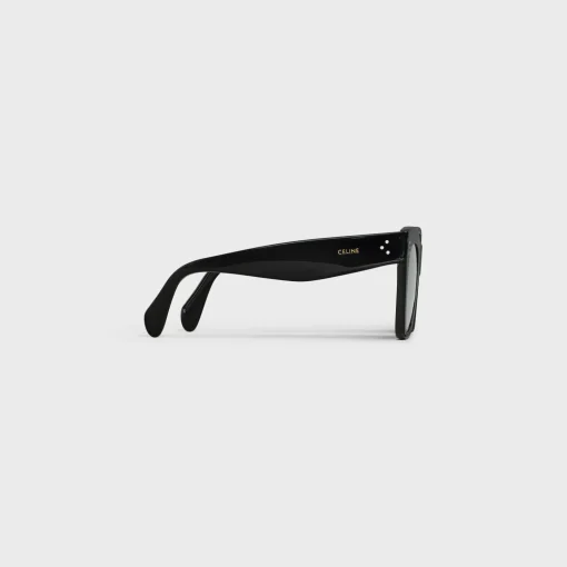 Cat Eye S004 Sunglasses in Acetate with Polarized Lenses