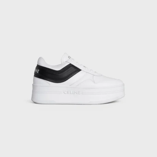 CELINE - BLOCK SNEAKERS WITH WEDGE in CALFSKIN