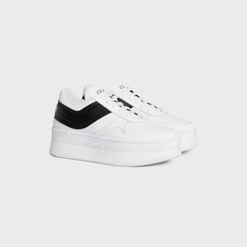 CELINE - BLOCK SNEAKERS WITH WEDGE in CALFSKIN