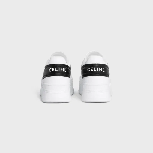 CELINE - BLOCK SNEAKERS WITH WEDGE in CALFSKIN