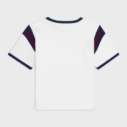 celine 16 boxy t-shirt in cotton jersey