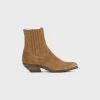 CELINE - CRUISER BOOTS CHELSEA BOOT in Suede Calfskin