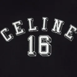 celine 16 loose hoodie in COTTON FLEECE