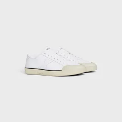 CELINE ALAN AS-01 LOW LACE-UP SNEAKER in CALFSKIN
