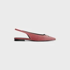 CELINE ALMA TRIOMPHE FLAT SLINGBACK in VELVET